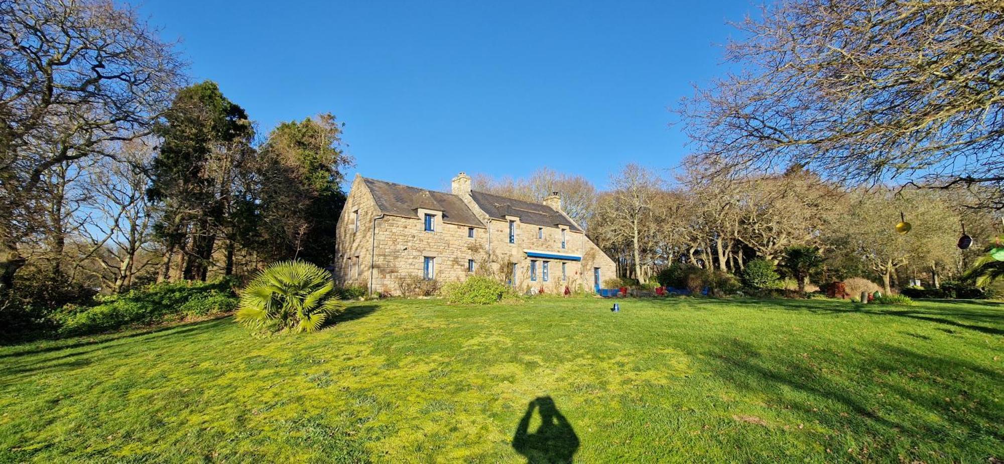 Auberge De Bel Air Brélès Kültér fotó